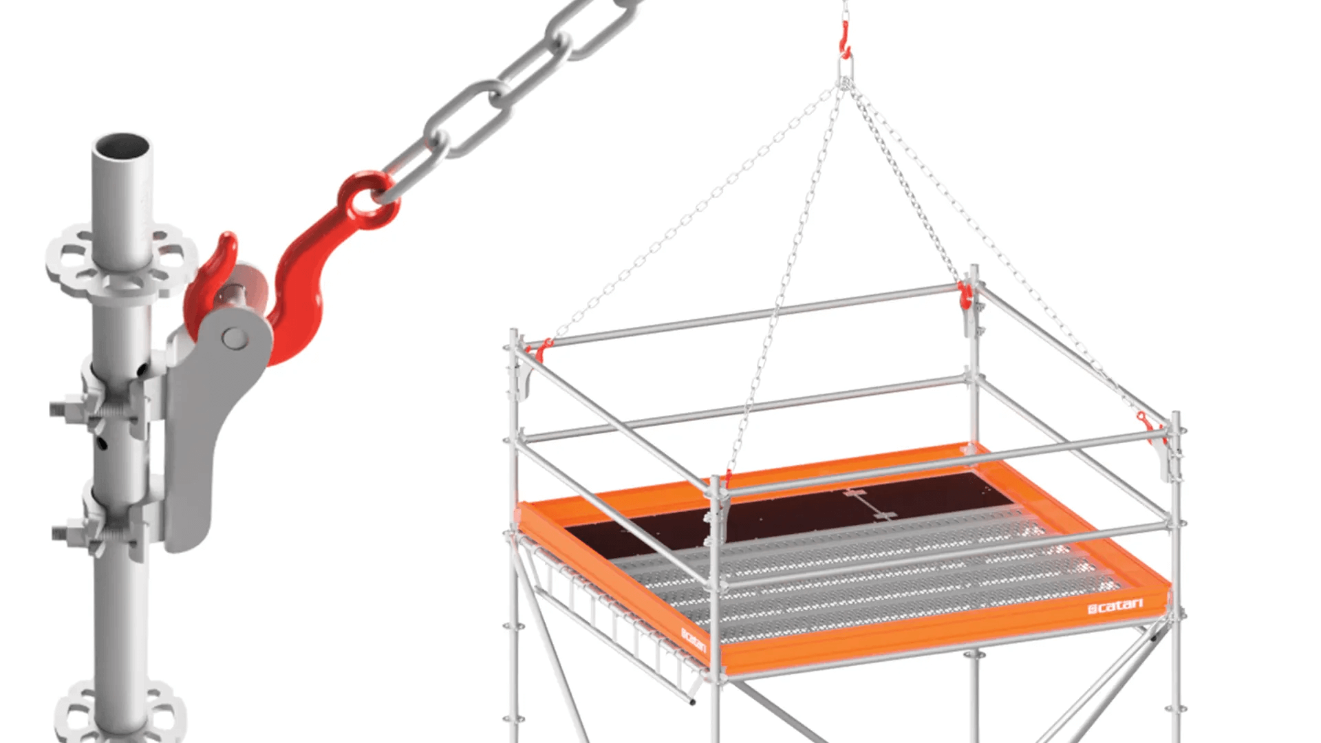 scaffold crane lifting 1
